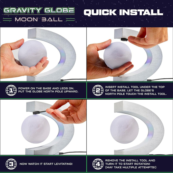 Gravity Globe Moon Ball