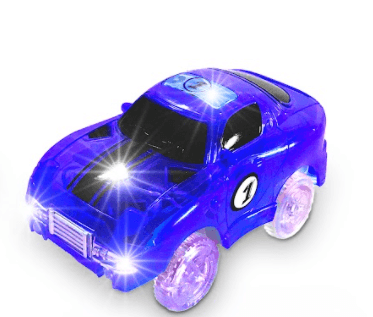 In The Dark Race Light Up Car Track Glow Tracks LED Race Car