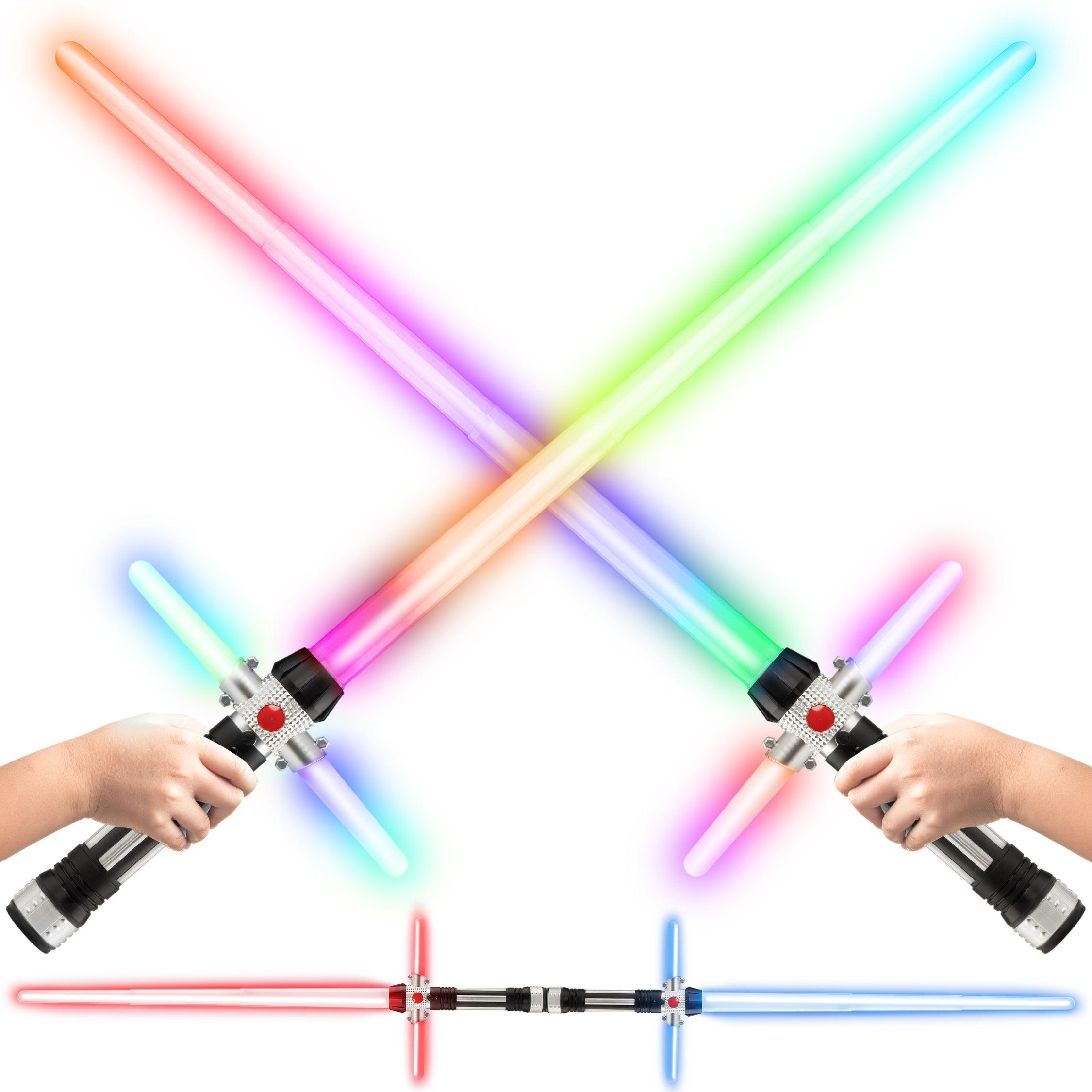Children's Glow-in-the-dark Flashing Sword Toy,light Up Saber, Led Light  Swords With Fx Sound And Realistic Handle, Expandable Light Up Toy For Kid  Adult, Warriors And Galaxy War Fighter - Temu