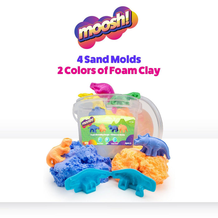 Moosh Fluffy Clay (Dinos) - USA Toyz