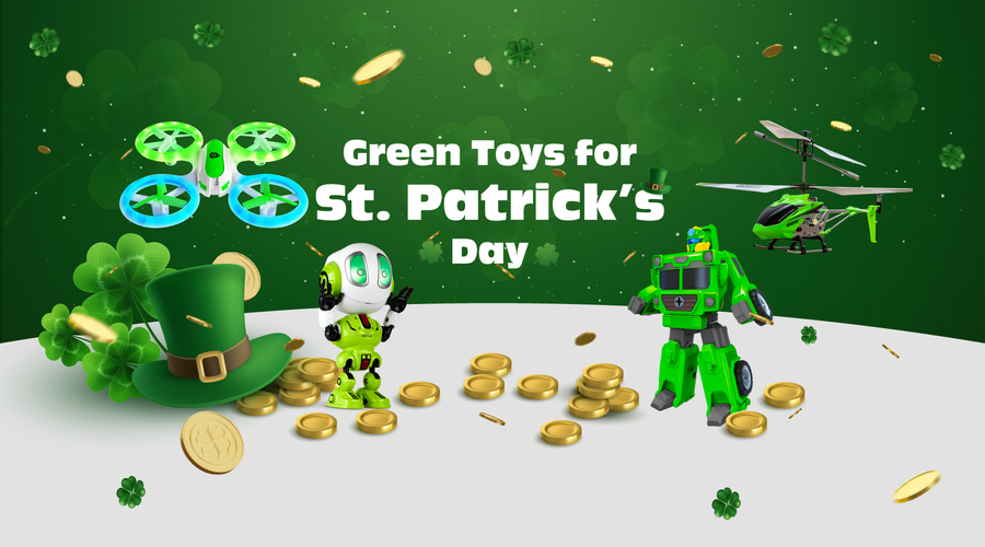 Top 6 Green Toys for St. Patrick's Day - USA Toyz