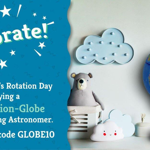Celebrate National Earth’s Rotation Day with the LED World Globe - USA Toyz