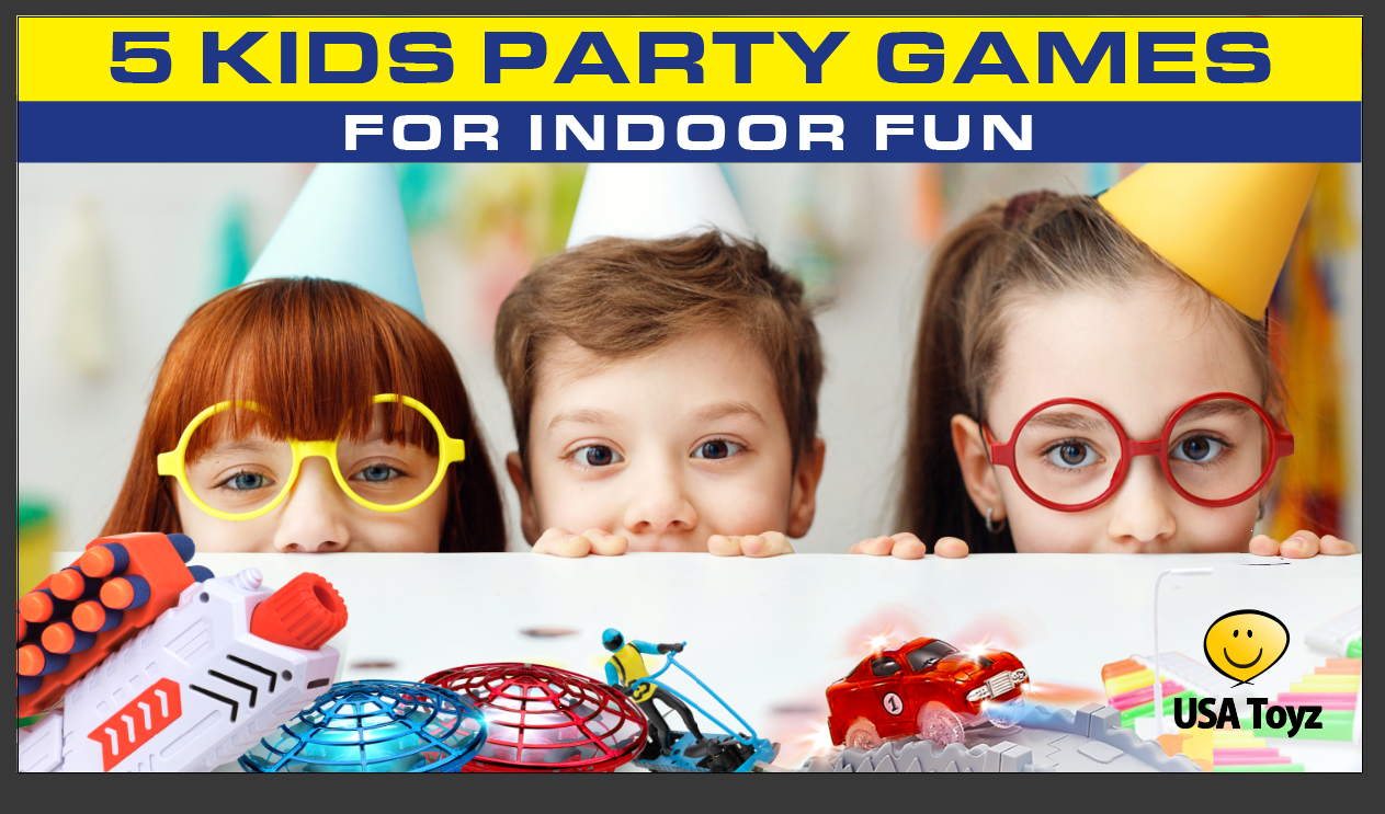 5 Kids Party Games For Indoor Fun