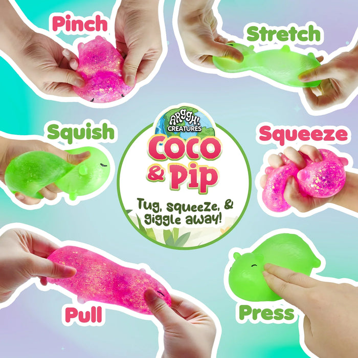 Power Your Fun 2-Pack Capybara Squeeze Balls