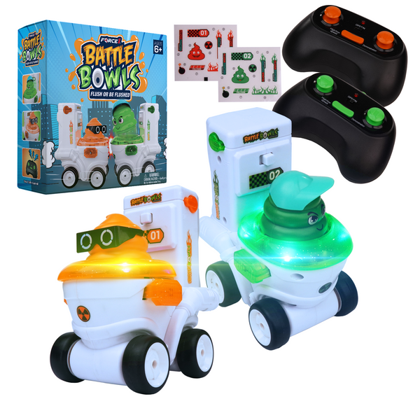Force1 2pk Toilet Racer RC Toy — USA Toyz