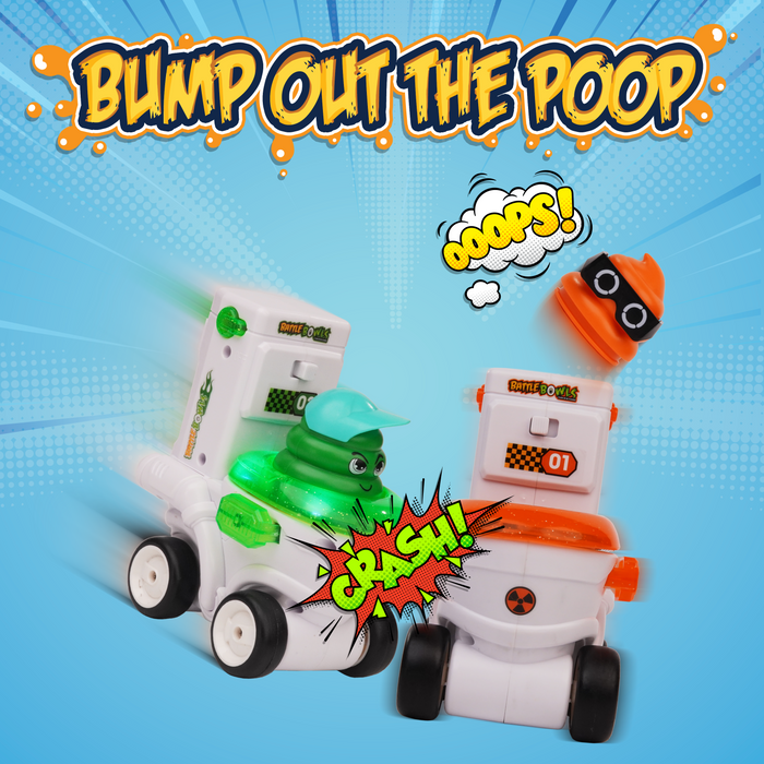Force1 2pk Toilet Racer RC Toy — USA Toyz Force1 2pk Toilet Racer RC Toy — USA Toyz