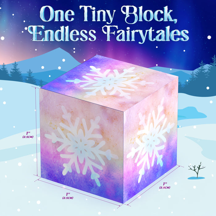 USA Toyz Blocchi Frosted Fairytale Magnetic Building Blocks Set Of 84pc