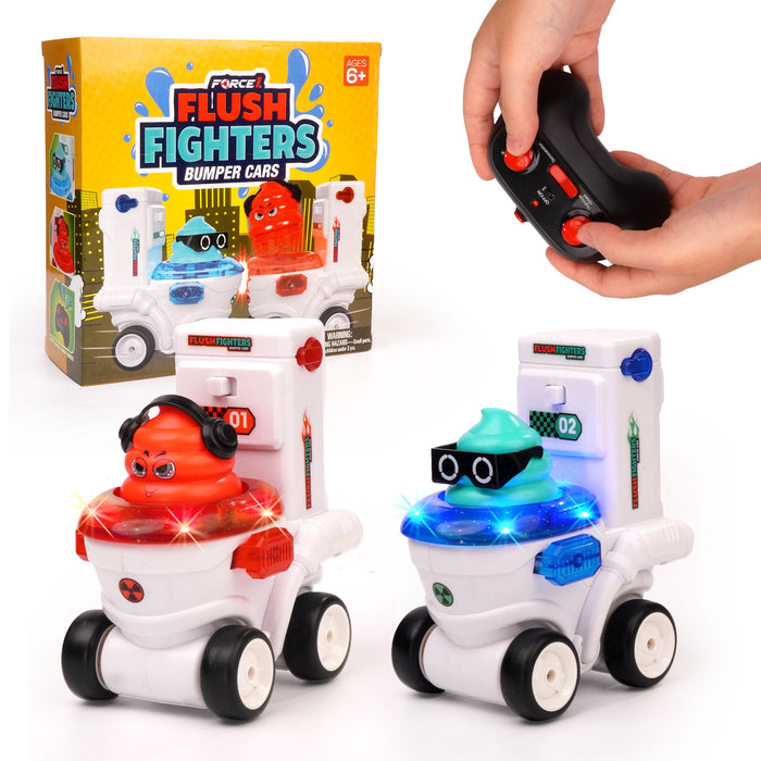Force1 Flush Fighters Bumper Cars 2pk