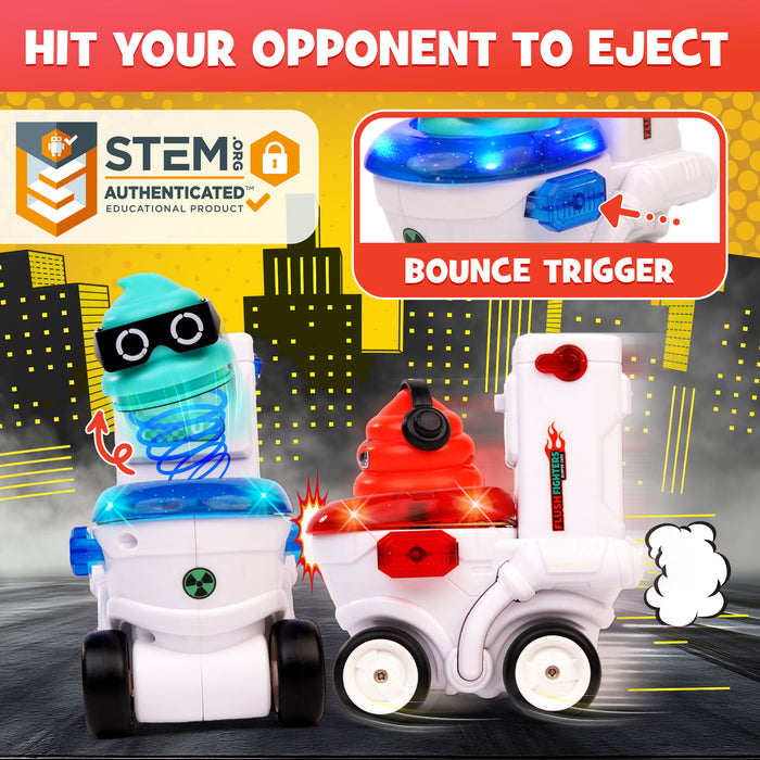 Force1 Flush Fighters Bumper Cars 2pk