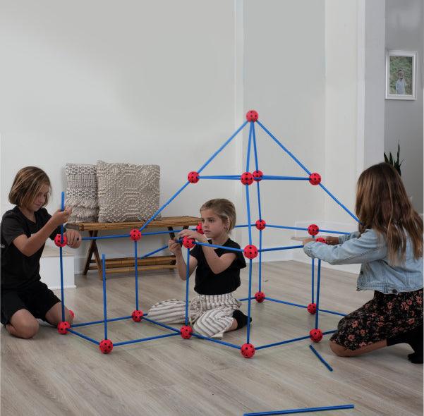 Fun Forts 2 Building Kit (81 pieces) - poweryourfun