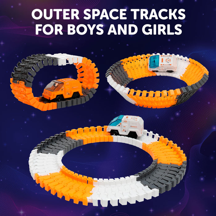 USA Toyz Galactic Race Tracks for Kids- 250pk