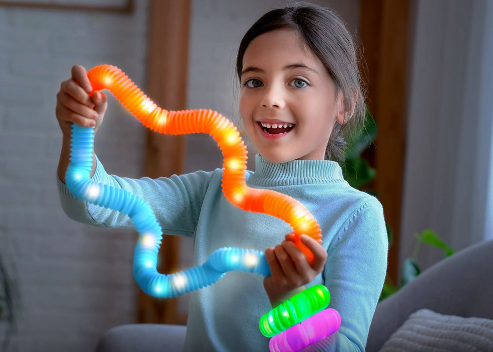 Party City LED Light Up Pop Tubes Bulk Party Favors - 12pk