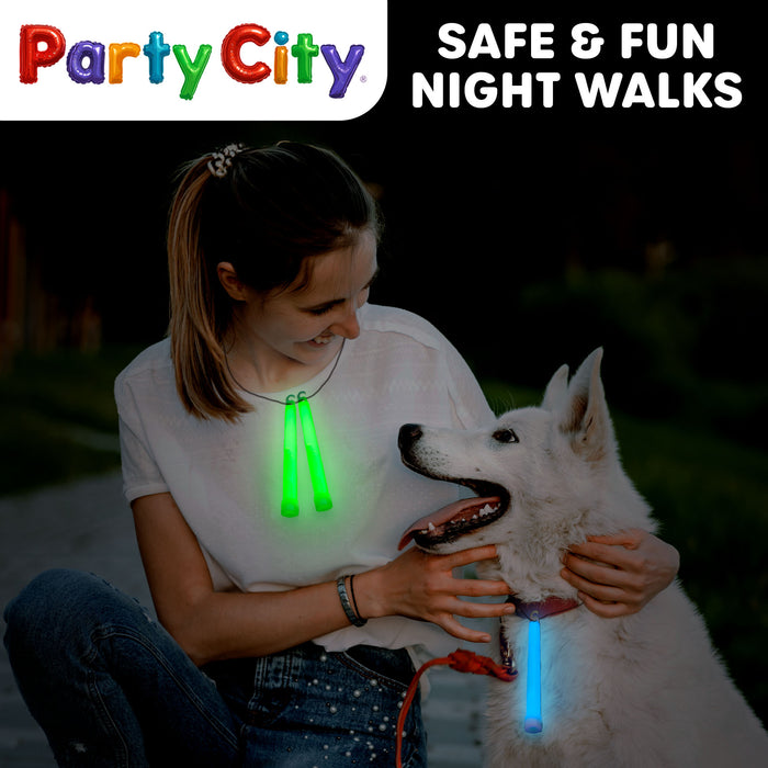 Party City 6" Glow Sticks Bulk Pack Multicolor - 25pk
