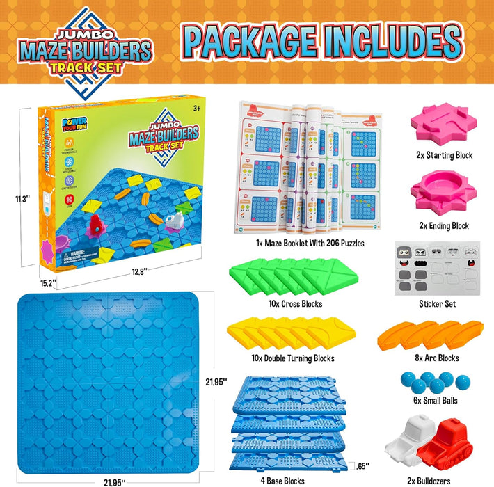 Maze Builders Track Set Jumbo