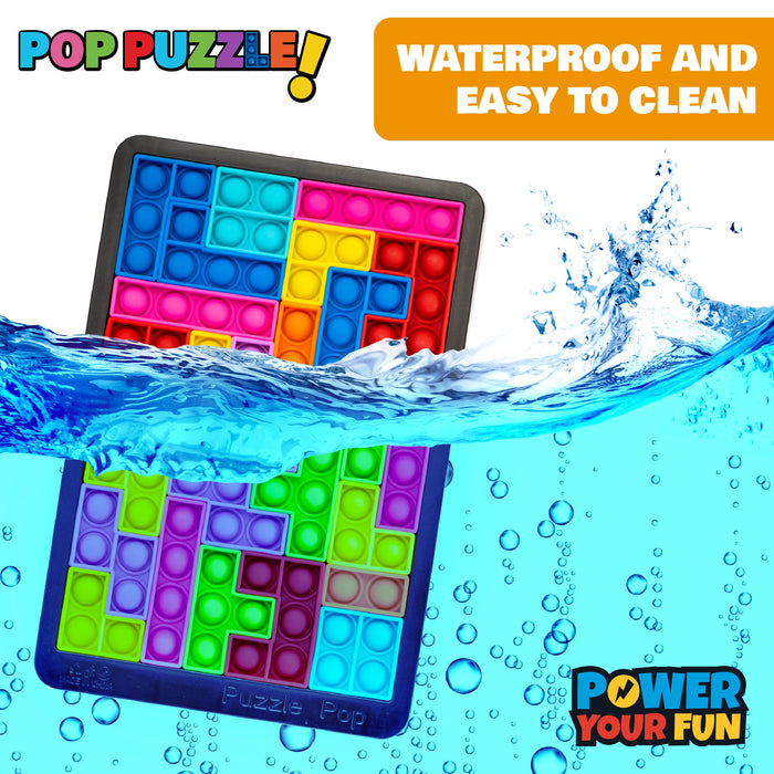 Power Your Fun 27pc Pop Puzzle Popper Fidget Game