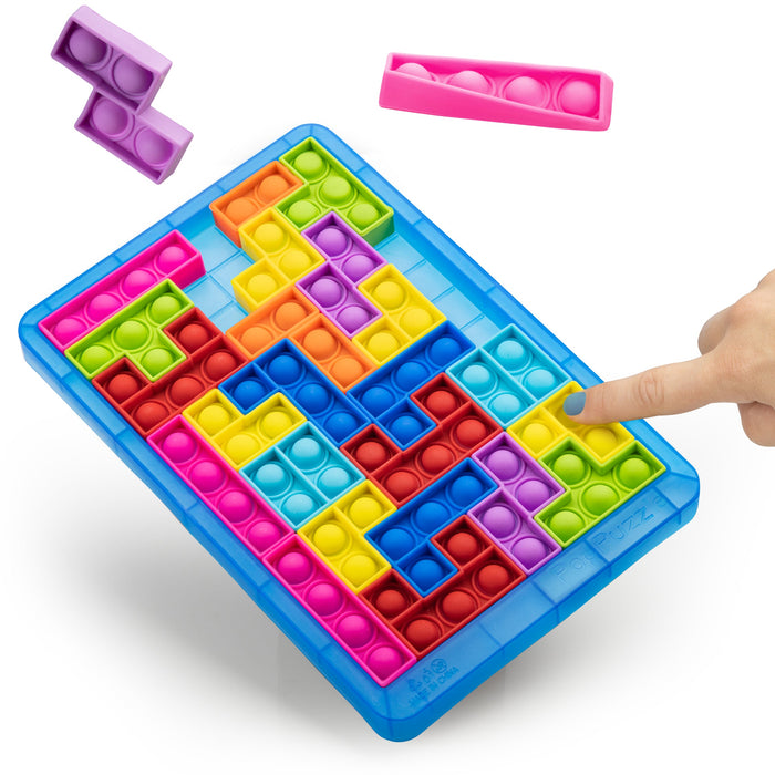 Power Your Fun 27pc Pop Puzzle Popper Fidget Game