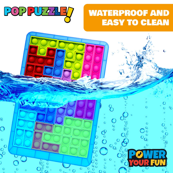Power Your Fun 27pc Pop Puzzle Popper Fidget Game