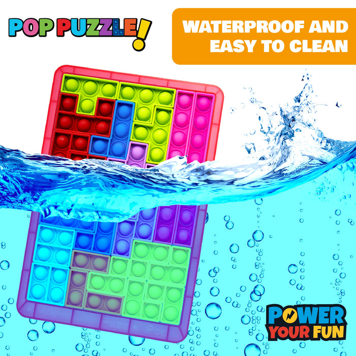 Power Your Fun 27pc Pop Puzzle Popper Fidget Game