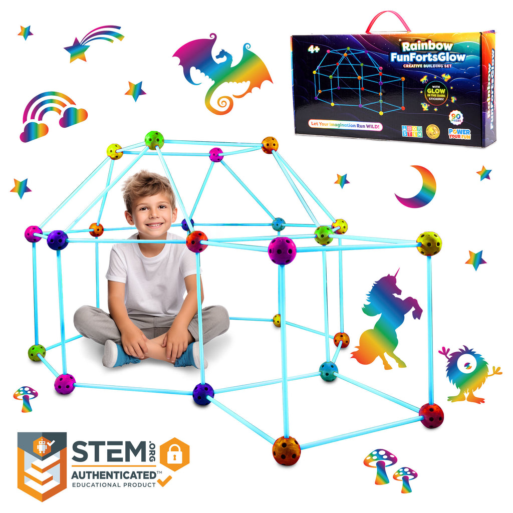 Big Minds - Capanna Che Brilla Al Buio | Fortino Per Bambini 5 Ans | Kit Costruzione Fortezza Per Bambini | Costruzioni Forme Infinite 130 Pezzi Big Minds - Capanna Che Brilla Al Buio | Fortino Per Bambini 5 Ans | Kit Costruzione Fortezza Per Bambini | Costruzioni Forme Infinite 130 Pezzi