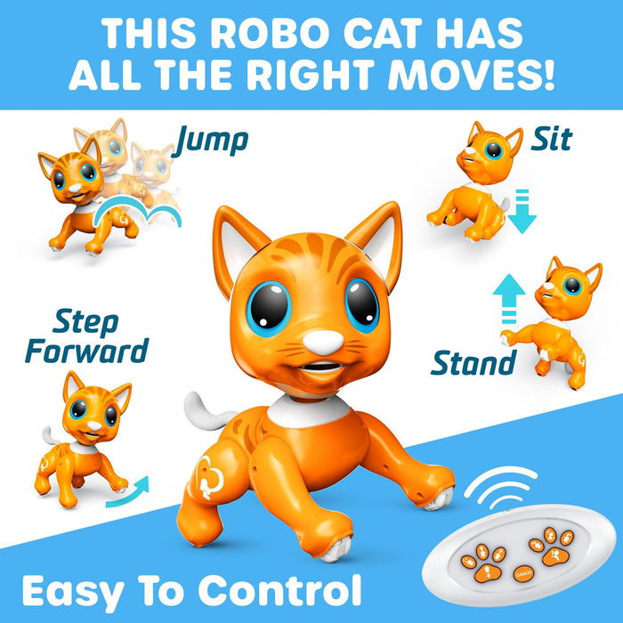 Power Your Fun Robo Pets Cat Toy - poweryourfun