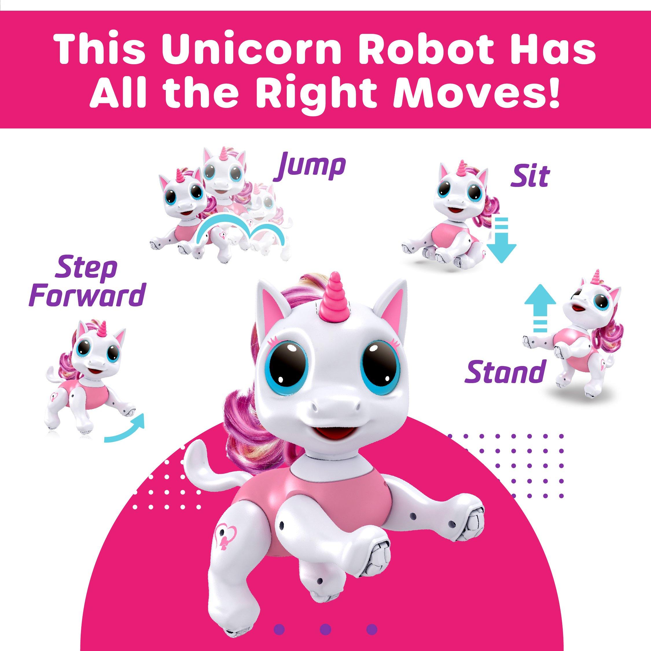Robo Pets Unicorn with Baby Unicorn (2 pack set) - poweryourfun
