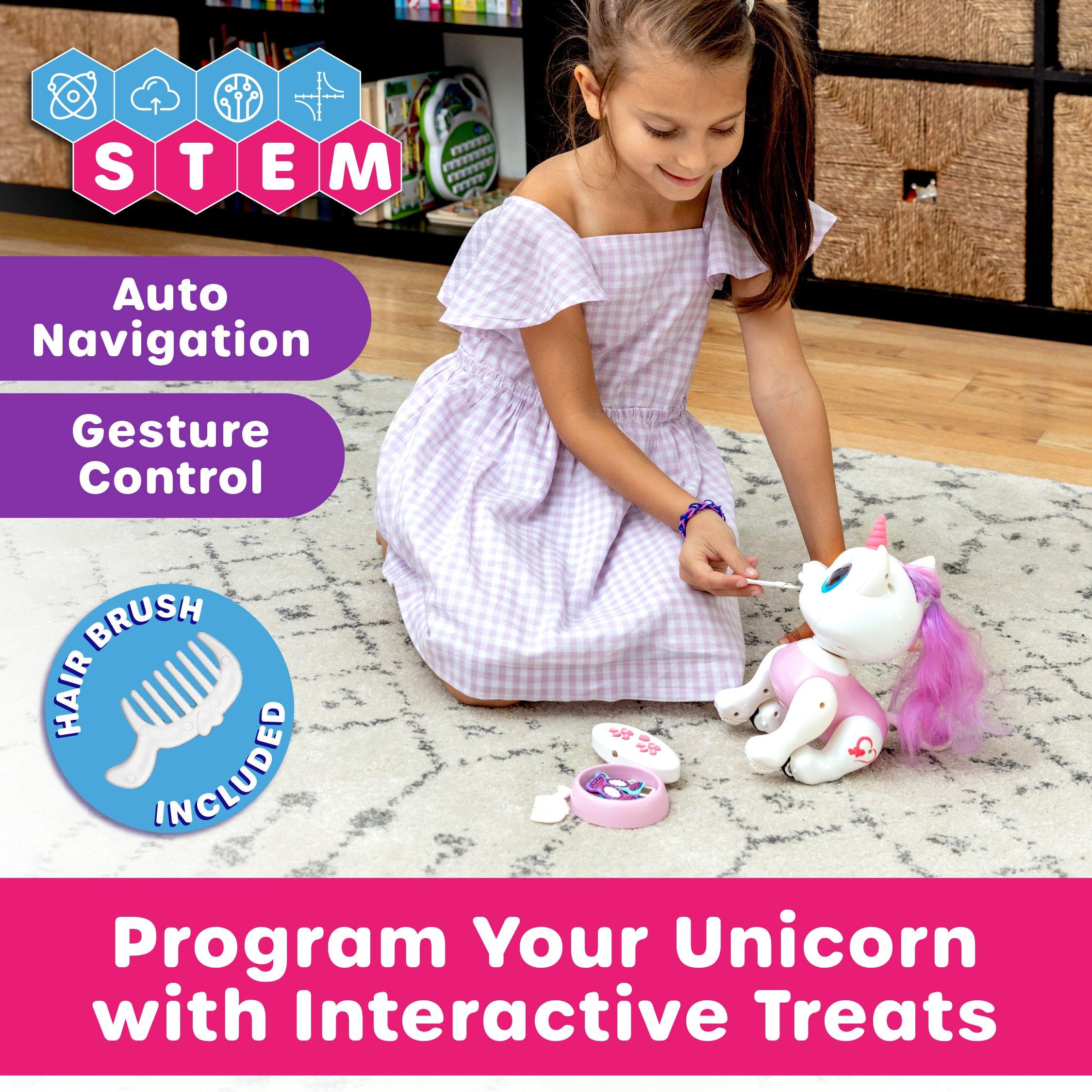 Robo Pets Unicorn with Baby Unicorn (2 pack set) - poweryourfun
