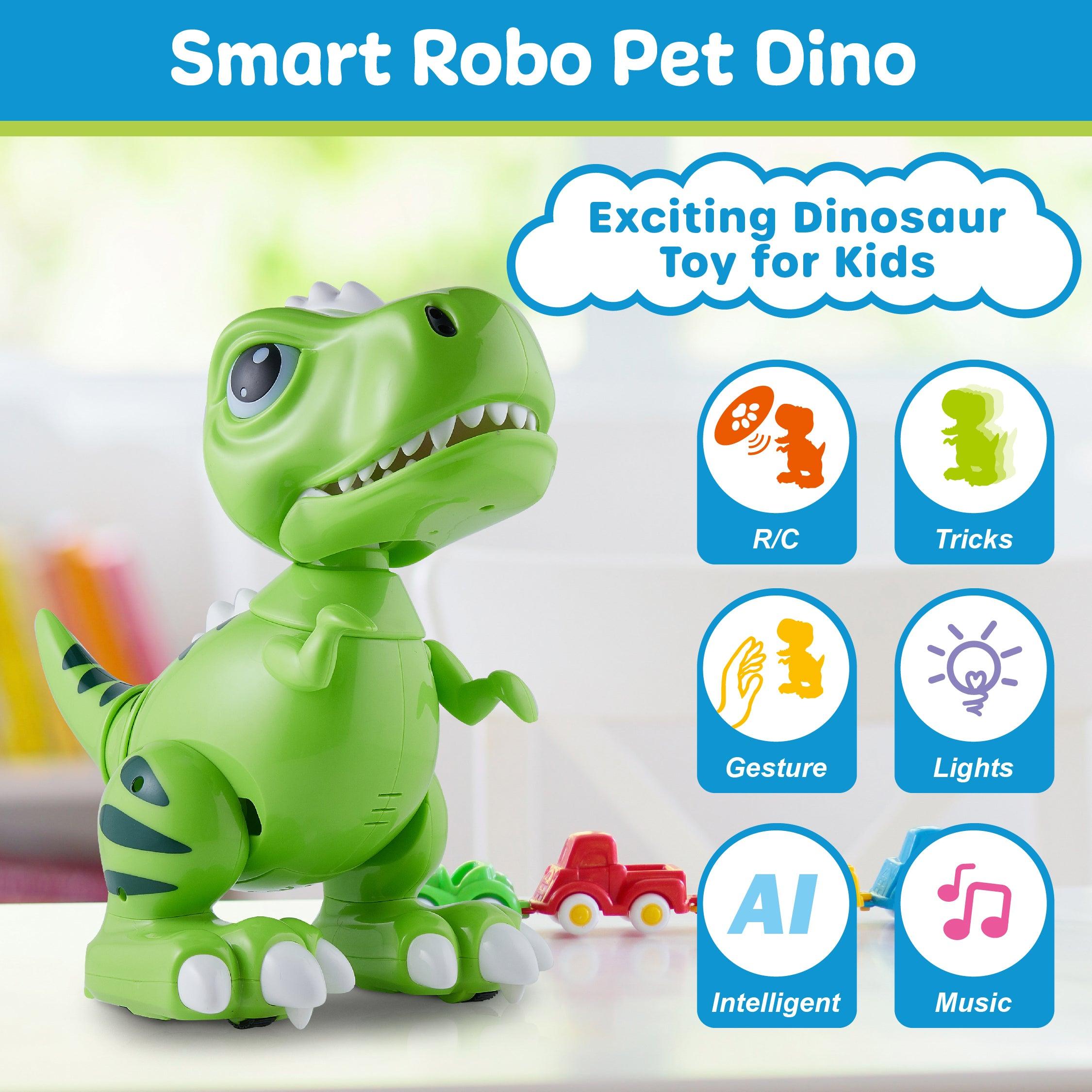 Power Your Fun Robo Pets T-Rex Remote Control Dinosaur Toy for Kids - poweryourfun