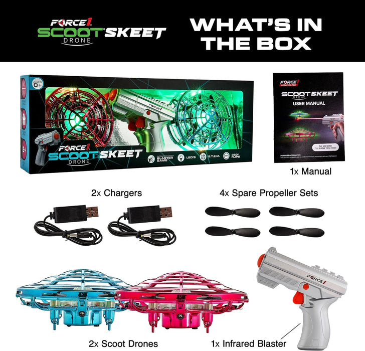 Scoot Skeet - Pink/Blue Duo