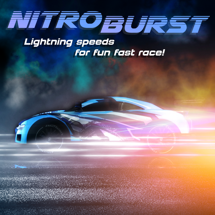 Force1 High-Speed Drift RC Car – Blue