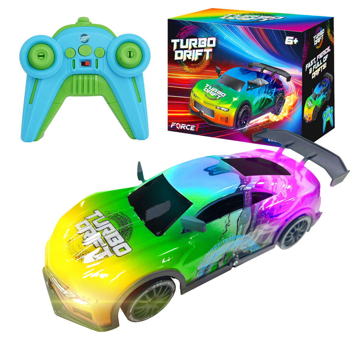 Force1 High-Speed Turbo Drift Racing RC Car — USA Toyz