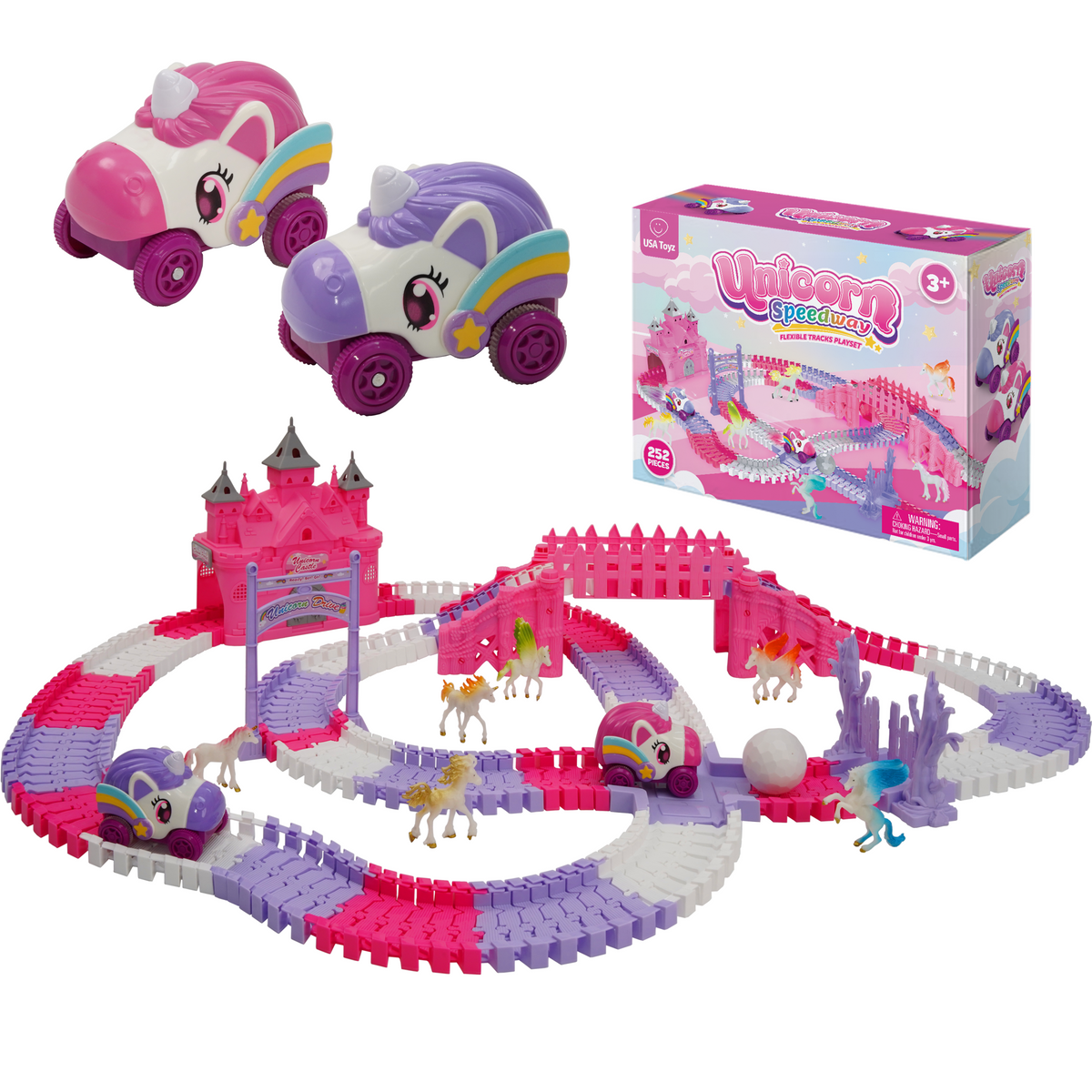 USA Toyz Unicorn Speedway Tracks – 252pc