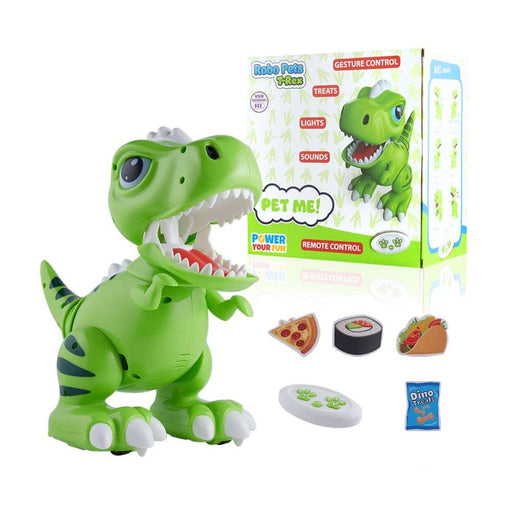 Power Your Fun Robo Pets T-Rex Remote Control Dinosaur Toy for Kids - poweryourfun