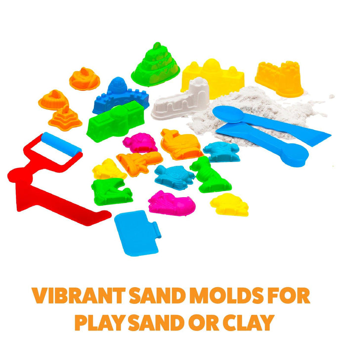 Sensory Sand Molds Kit (Sea) - USA Toyz