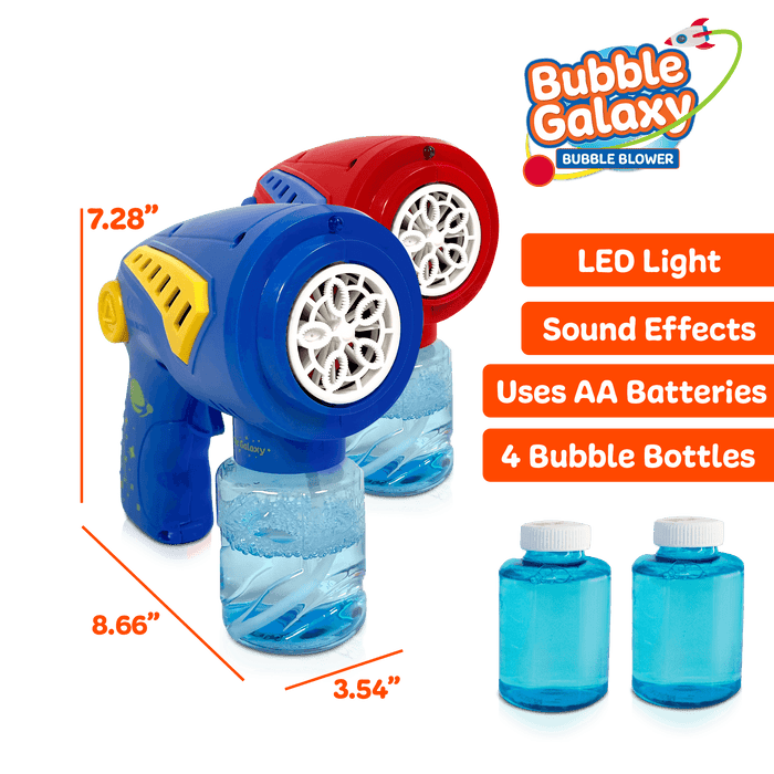 bubble blasters with led lights