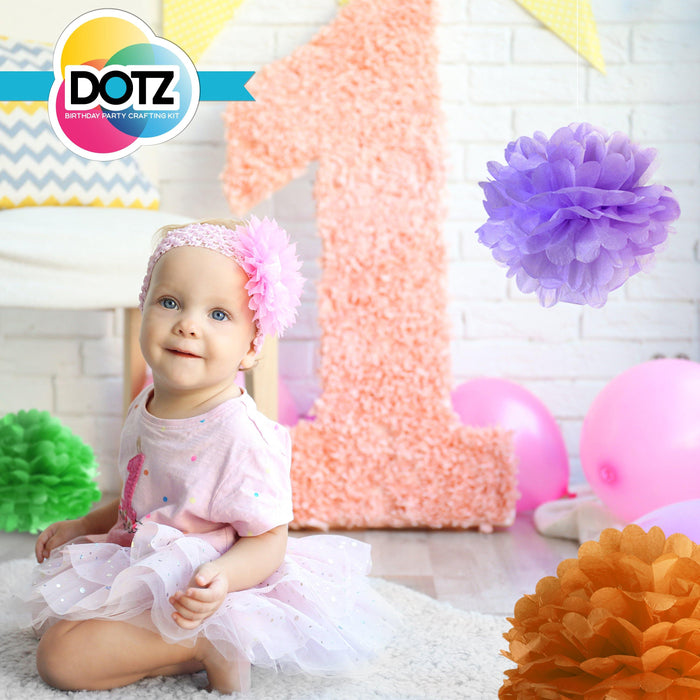 DOTZ Birthday Party Supplies Kit - USA Toyz