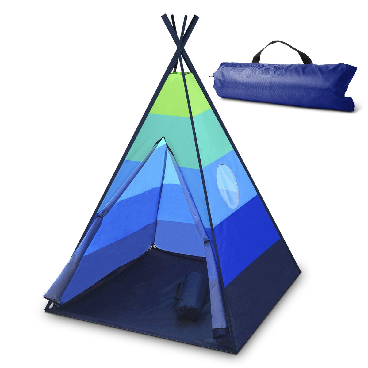 hut tent Teepee Tent (Blue) — USA Toyz