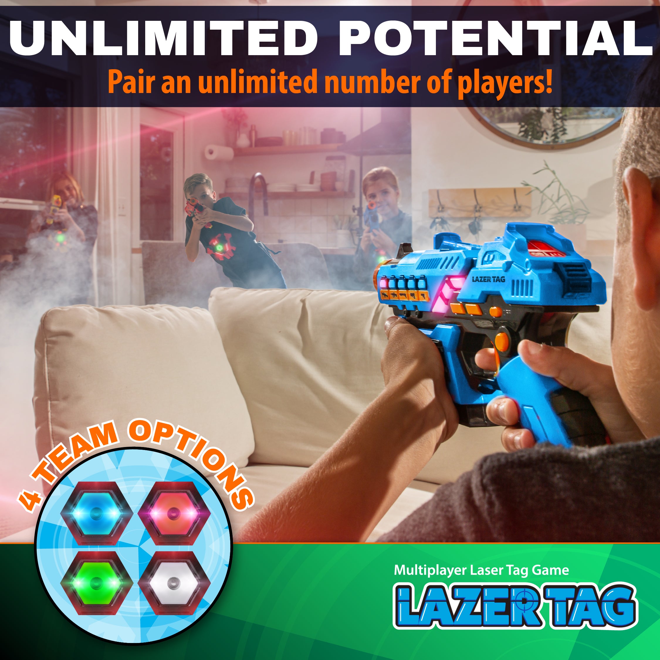 Laser Tag 2 Pack (Standard) - USA Toyz