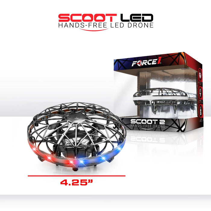 Scoot 2 LED Hand Drone - USA Toyz