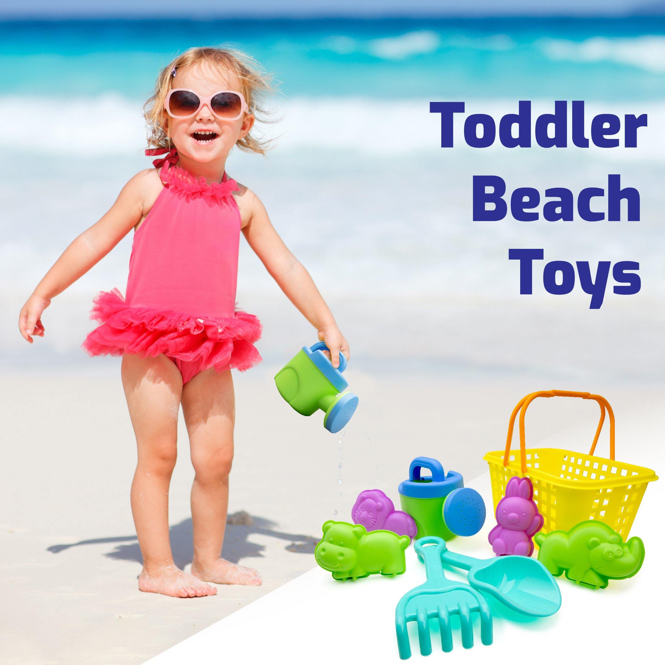 23 Piece USA Toyz Sand Molds Beach for Kids Set