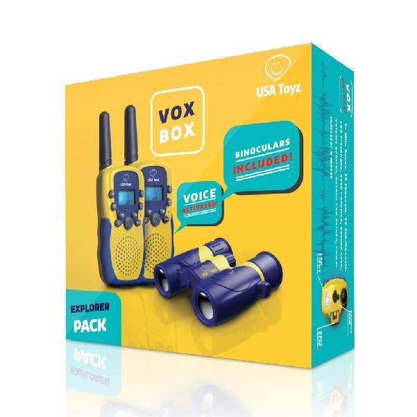 Vox Box Walkie Talkie Set - USA Toyz