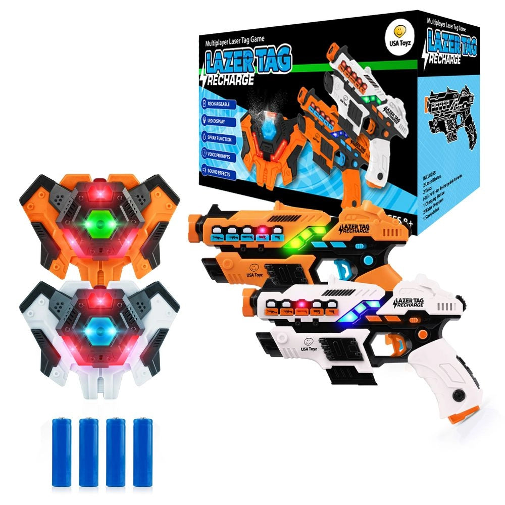 Laser Tag 2 Pack (Rechargeable) - USA Toyz