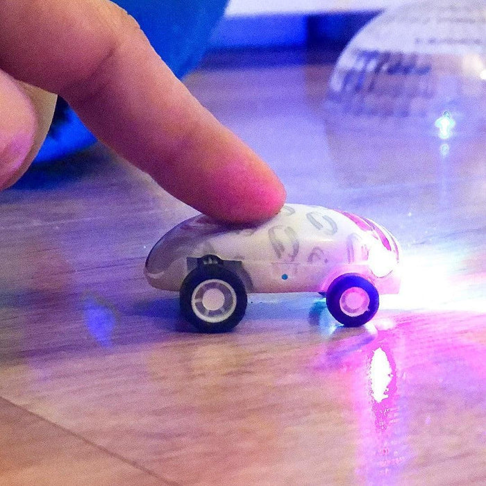 Whipz Mini Racer LED Car - USA Toyz